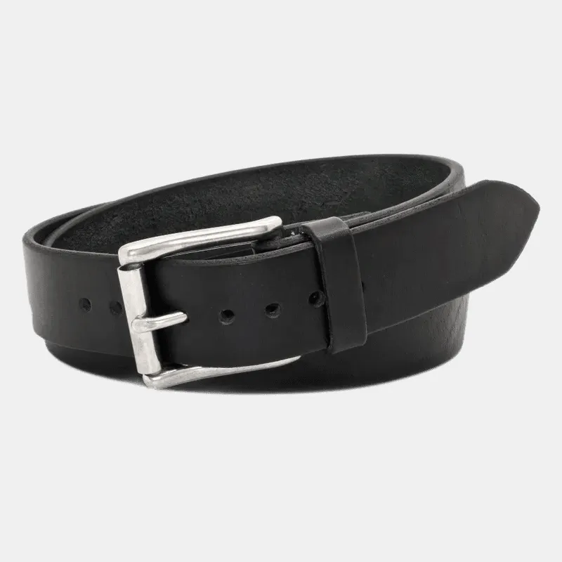 Black Leather Belt
