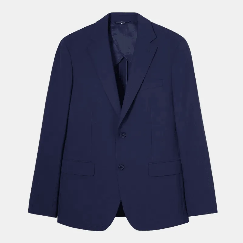 Navy Suit Jacket by BOSS