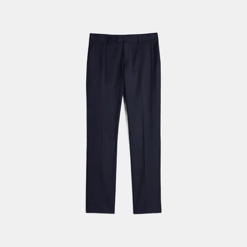Navy Suit Trousers by BOSS