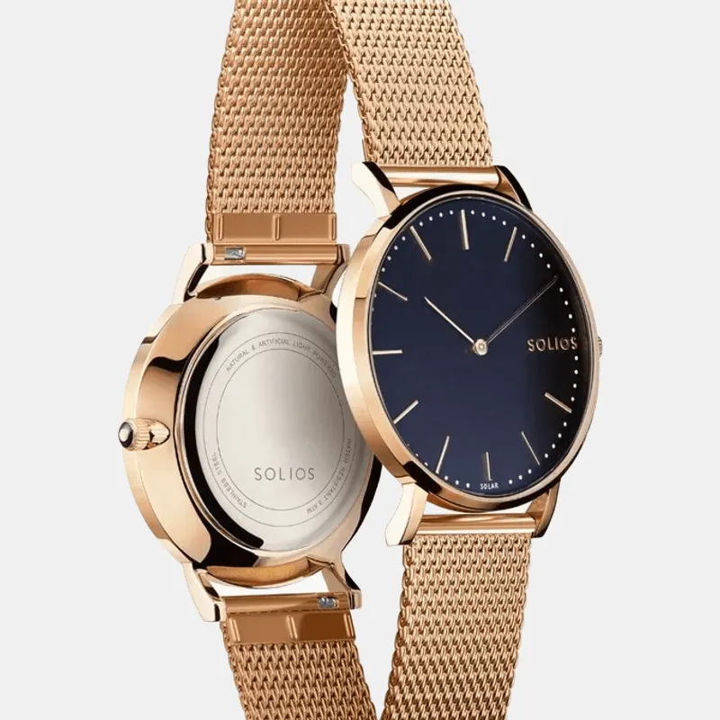 Gold Watch by Solios